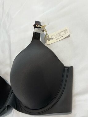 NWT Aerie SMOOTHEZ Full Coverage Bra 34C Light Grey Wireless Comfort